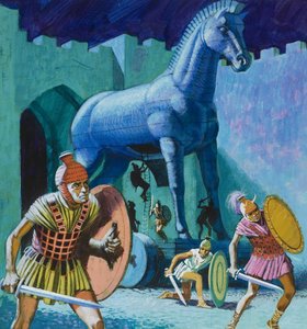 The Wooden Horse of Troy
