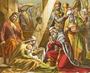 The worship of the wise men out of the east