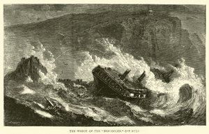 The Wreck of the Bencoolen off Bude
