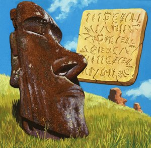 The writing of Easter Island
