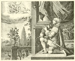 The young man and his cat