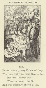 There was a young Fellow of Croy by English School