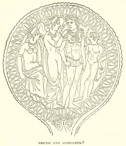 Thetis and Achilleus by English School