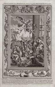 This Superbly Elegant Frontispiece by English School