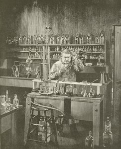 Thomas A. Edison - The Wizard of Menlo Park by English School