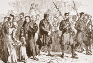 Thomas Bilney on his way to the stake (illustration from 