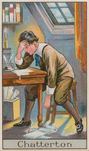 Thomas Chatterton by English School