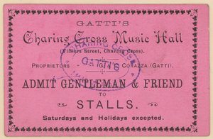 Ticket for Gatti