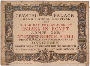 Ticket for Israel in Egypt