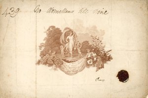 Ticket to The Ball at the Mansion House, London, 2 April 1804 by English School