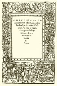 Title Page of Henry VIII