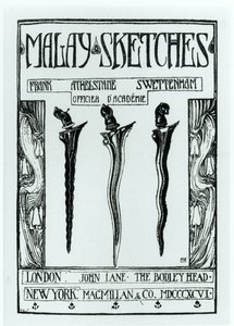 Title Page of Malay Sketches by Frank Athelstane Swettenham, Published 1896 by English School