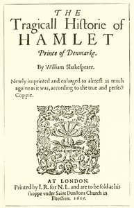 Title Page of Shakespeare