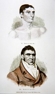 Tom Belcher and Gregson, from a Print Published in 1813