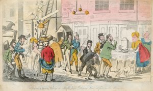Tom & Bob Taking a Stroll Down Drury Lane at Five in the Morning by English School