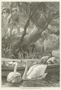 Tom and the Girls Finding Bertie Asleep by English School