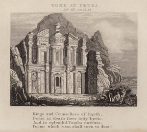 Tomb at Petra, Job 3:13