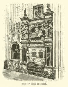 Tomb of Louis de Breze by English School