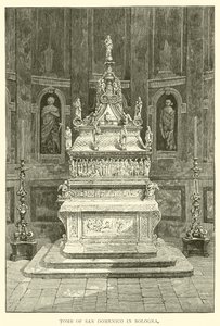 Tomb of San Domenico in Bologna by English School
