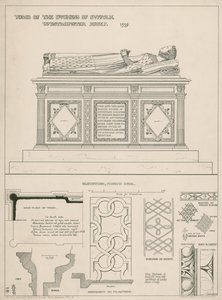 Tomb of the Duchess of Suffolk by English School