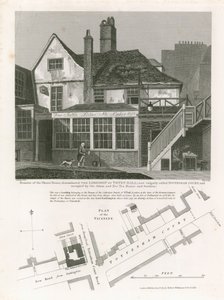 Tottenham Court, occupied by the Adam and Eve Tea House and Gardens by English School