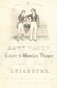 Trade Card, Edward Watts by English School