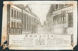 Trade Card, Romanis