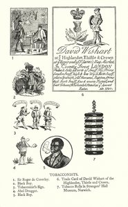 Trade signs: Tobacconists by English School