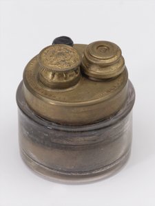 Travelling inkwell, c.1815 by English School