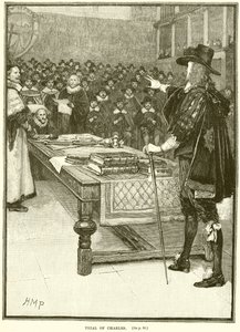 Trial of Charles by English School
