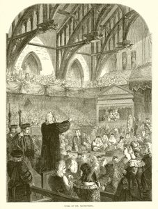 Trial of Dr. Sacheverel by English School