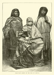 Tributary Queen of the Isle of Moheli by English School