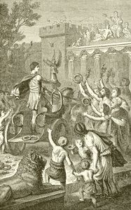 Triumphal Return of an Olympic Victor