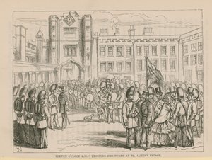 Trooping the Guard at St James