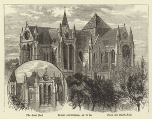 Truro Cathedral, As It Is by English School