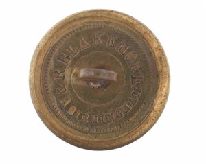 Tunic button, Malay State Guides, 1896-1919