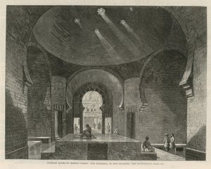 Turkish Baths in Jermyn Street by English School