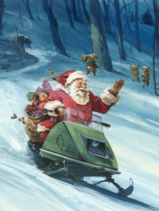 Twentieth Century Santa