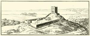 Typical Norman Castle by English School