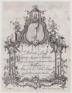Upholsterer, Robert Legg by English School