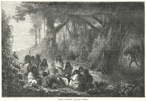 Upper Amazons – Indians Dining