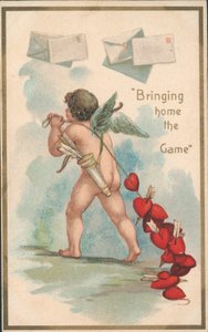 Valentine card by English School