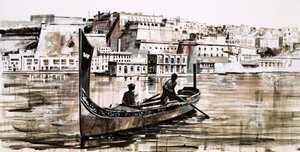 Valletta, capital city of the island of Malta