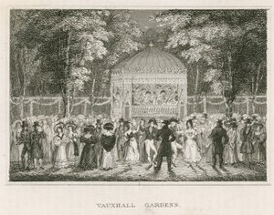 Vauxhall Gardens, London by English School