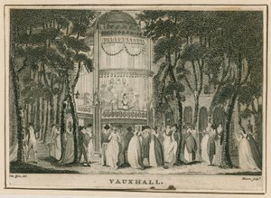 Vauxhall Gardens, London by English School
