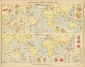Vegetable Products, Tobacco, Drugs and Spices by English School