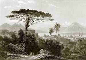 Vesuvius by English School