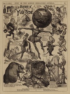 Victorian Christmas by English School