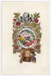 Victorian Valentine Card