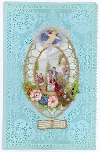 Victorian Valentine Card
